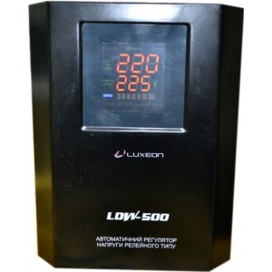 Стабилизатор напряжения Luxeon LDW-500 (Черный)
